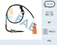 FAE 68024 - Sensor, temp. gas escape