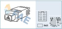 FAE 61560 - Interruptor intermitente de aviso