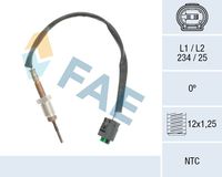 FAE 68600 - Sensor, temp. gas escape