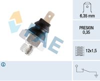 FAE 11200 - Interruptor de control de la presión de aceite