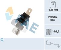 FAE 11260 - Interruptor de control de la presión de aceite