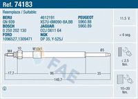 FAE 74183 - Bujía de precalentamiento