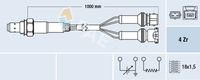 FAE 77124 - Sonda lambda: Sonda de regulación<br>año construcción desde: 03/1992<br>año construcción hasta: 12/1992<br>nº de motor hasta: 4599749<br>Sonda lambda: térmico<br>Longitud [mm]: 1250<br>Número de enchufes de contacto: 3<br>Nº de información técnica: Universal 77003<br>