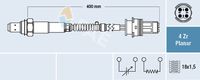 FAE 77251 - Sonda lambda: Sensor de paso<br>Medida de rosca: M18x1.5<br>Longitud total [mm]: 280<br>Longitud de cable [mm]: 250<br>Número de enchufes de contacto: 4<br>