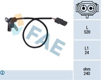 FAE 79024 - Resistencia [Ohm]: 680<br>Número de enchufes de contacto: 2<br>Profundidad de montaje [mm]: 24<br>Artículo complementario / información complementaria 2: con cable<br>Forma del enchufe: redondo<br>Juego alternativo de reparación: 550844<br>