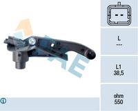 FAE 79101 - Resistencia [Ohm]: 450<br>Color: negro<br>Número de enchufes de contacto: 2<br>Profundidad de montaje [mm]: 17<br>Artículo complementario / información complementaria 2: sin cable<br>Forma del enchufe: rectangular<br>Peso [kg]: 0,064<br>Juego alternativo de reparación: 550015<br>