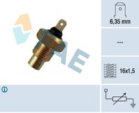 FAE 31050 - Sensor, temperatura del refrigerante