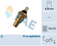 FAE 31650 - Sensor, temperatura del refrigerante