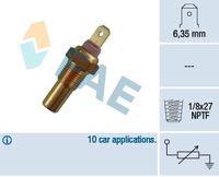 FAE 31270 - Sensor, temperatura del refrigerante