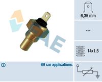 FAE 31460 - Sensor, temperatura del refrigerante