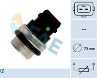 FAE 33620 - Sensor, temperatura del refrigerante