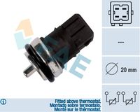 FAE 33810 - Sensor, temperatura del refrigerante