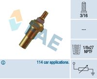 FAE 32190 - Sensor, temperatura del refrigerante