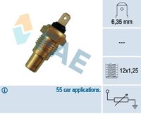 FAE 31580 - Sensor, temperatura del refrigerante