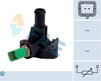 FAE 33850 - Sensor, temperatura del refrigerante