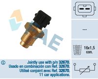 FAE 32540 - Sensor, temperatura del refrigerante