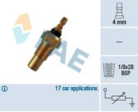 FAE 32310 - Sensor, temperatura del refrigerante