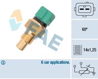 FAE 34425 - Sensor, temperatura del refrigerante