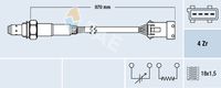 FAE 77372 - Código de motor: M 64.21<br>Longitud [mm]: 970<br>Lado de montaje: delante del catalizador<br>Sonda lambda: Sonda de regulación<br>