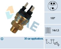 FAE 34310 - Sensor, temperatura del refrigerante