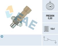 FAE 12437 - Interruptor de control de la presión de aceite