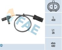 FAE 79190 - Número de enchufes de contacto: 2<br>Color de carcasa: negro<br>