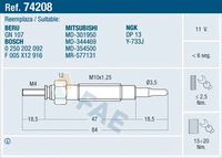 FAE 74208 - Bujía de precalentamiento