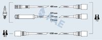 FAE 85980 - Juego de cables de encendido