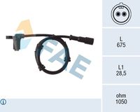 FAE 78006 - Sensor, revoluciones de la rueda