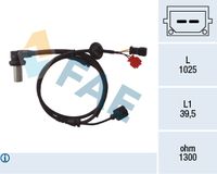 FAE 78063 - Sensor, revoluciones de la rueda