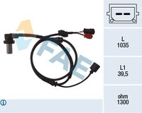 FAE 78059 - Sensor, revoluciones de la rueda