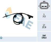 FAE 78268 - Sensor, revoluciones de la rueda