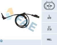 FAE 78248 - Sensor, revoluciones de la rueda