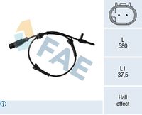 FAE 78307 - Sensor, revoluciones de la rueda