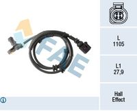 FAE 78294 - Sensor, revoluciones de la rueda