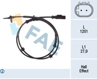 FAE 78322 - Sensor, revoluciones de la rueda