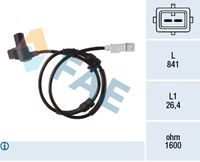 FAE 78404 - Sensor, revoluciones de la rueda