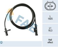 FAE 78522 - Sensor, revoluciones de la rueda