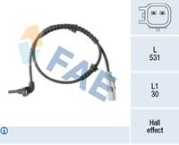 FAE 78520 - Sensor, revoluciones de la rueda