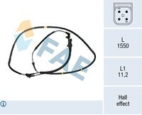 FAE 78547 - Sensor, revoluciones de la rueda