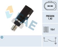 FAE 12850 - Presión [bar]: 2,5<br>Medida de rosca: M10 x 1<br>Número de enchufes de contacto: 1<br>Nº de información técnica: circuit N.O.<br>