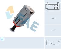 FAE 24790 - Conmutador, accionamiento embrague (control veloc.)