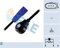 FAE 60129 - Código de motor: ALT<br>Color: negro<br>Longitud de cable [mm]: 760<br>Número de enchufes de contacto: 3<br>Peso [kg]: 0,08<br>