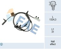 FAE 78641 - Sensor, revoluciones de la rueda