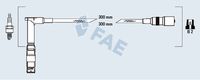 FAE 85051 - Material: Silicona<br>Cable de encendido: con supresión de interferencias<br>Longitud 1 [mm]: 460<br>Longitud 2 [mm]: 460<br>Cantidad líneas: 2<br>Diámetro cable [mm]: 7<br>