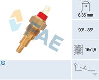 FAE 37620 - Interruptor de temperatura, ventilador del radiador