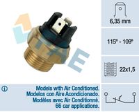 FAE 36280 - Interruptor de temperatura, ventilador del radiador