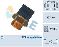 FAE 36370 - Interruptor de temperatura, ventilador del radiador