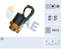 FAE 37890 - Interruptor de temperatura, ventilador del radiador