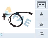 FAE 78071 - Sensor, revoluciones de la rueda